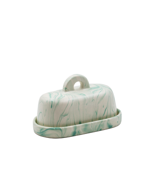 Butter Dish Marble Green Butter Dish Marble Green