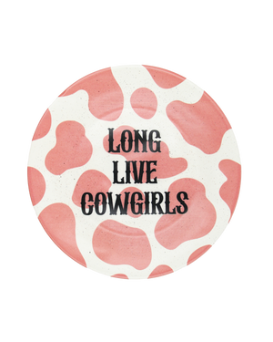 Dessert Plate Long Live Cowgirls Dessert Plate Long Live Cowgirls