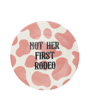 Dessert Plate Not Her First Rodeo Dessert Plate Not Her First Rodeo