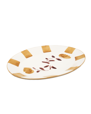Dolce Latte Ceramic Serving Platter Dolce Latte Ceramic Serving Platter