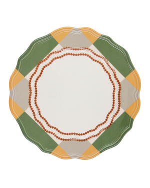 Portuguese Picnic Golegã Dinner Plate Portuguese Picnic Golegã Dinner Plate