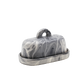 Butter Dish Marble Black