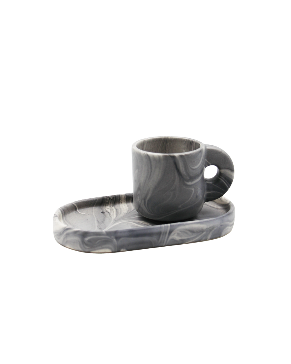 Coffee Set Marble Black