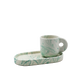 Coffee Set Marble Green