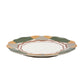 Dinner Plate Portuguese Picnic Golega green and brown