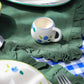 Dolce Berry Ceramic Espresso Mug hand painted