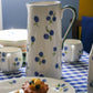 Dolce Berry Ceramic Pitcher 2,5L hand painted whimsical