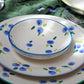 Dolce Berry Ceramic tableware and dipping bowl hand painted