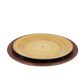 Dolce Latte Caramel Ceramic Dinner Plates
