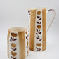 Dolce Latte Ceramic Kitchen Jar and Pitcher