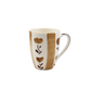 Dolce Latte Ceramic Mug Stripes