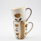 Dolce Latte Ceramic Mugs hand painted