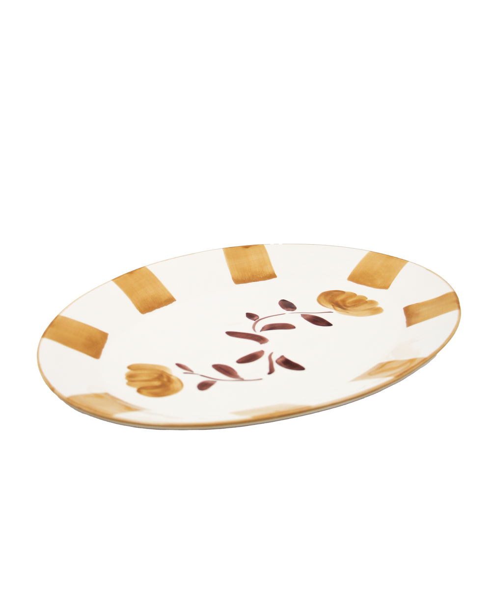 Dolce Latte Ceramic Serving Platter
