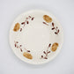 Dolce Latte Ceramic Soup Plates hand painted