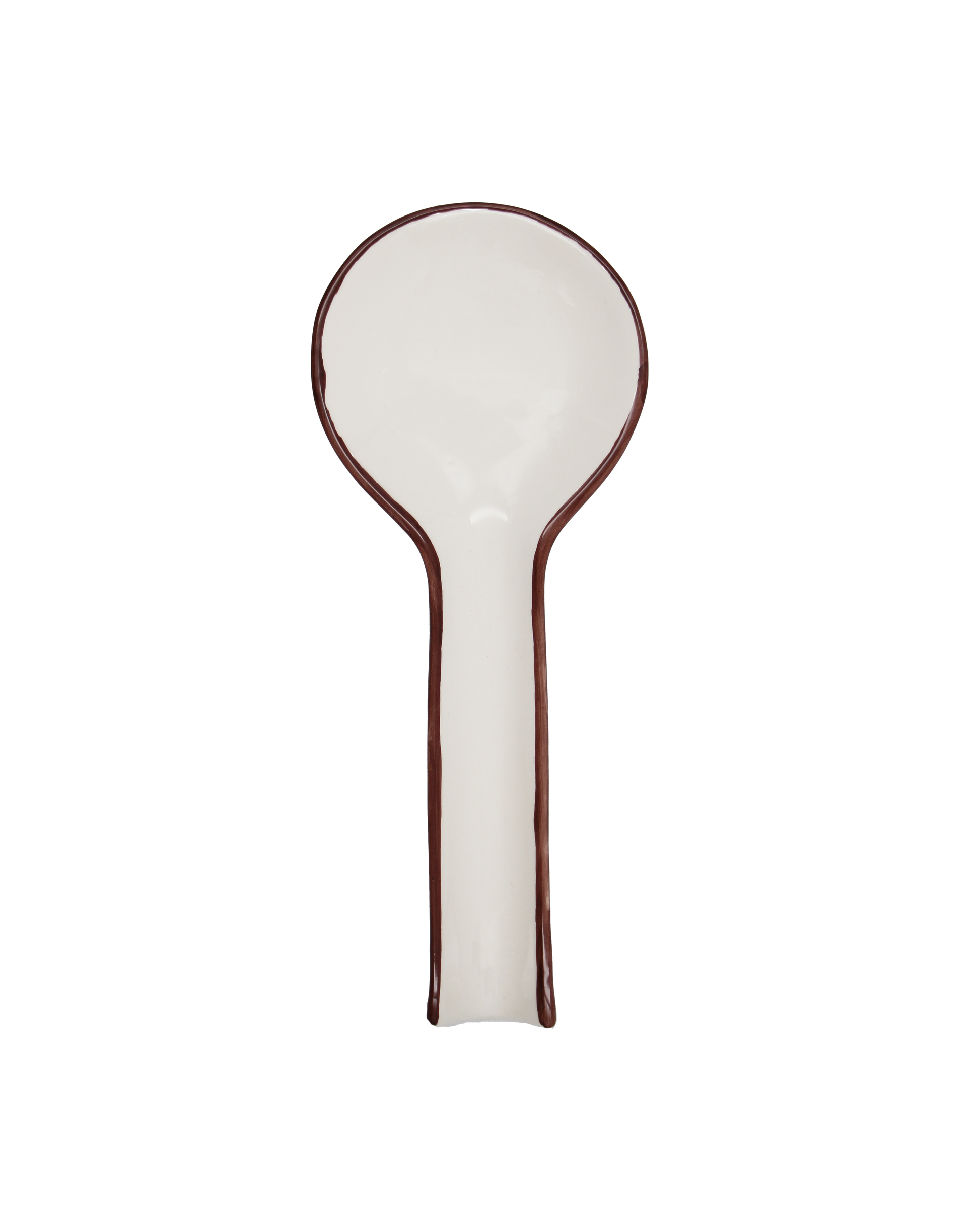 Dolce Latte Macchiato Ceramic Spoon Rest hand painted