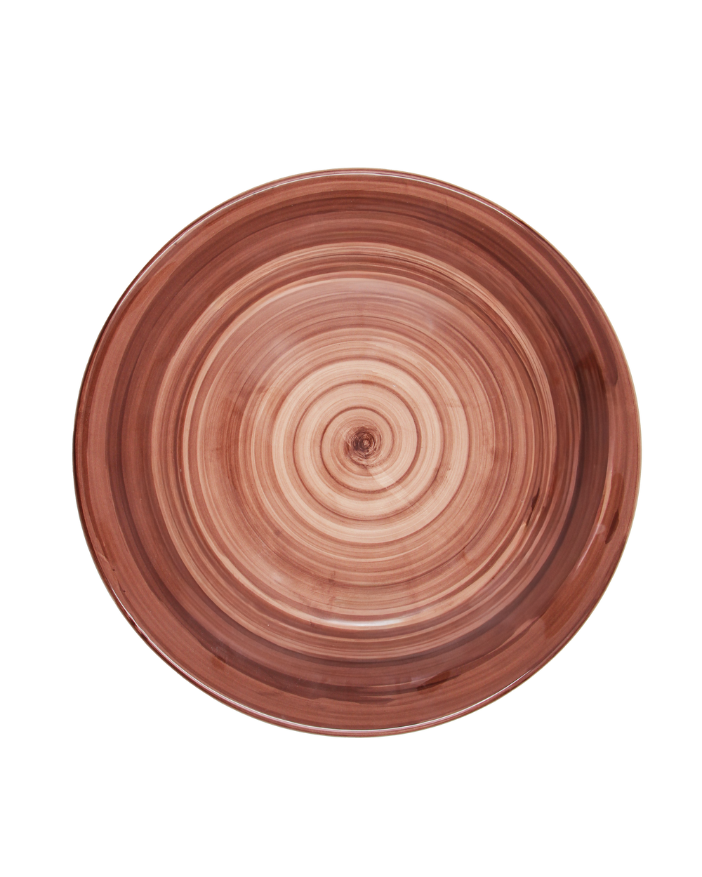 Dolce Latte Mocha Ceramic Dinner Plate