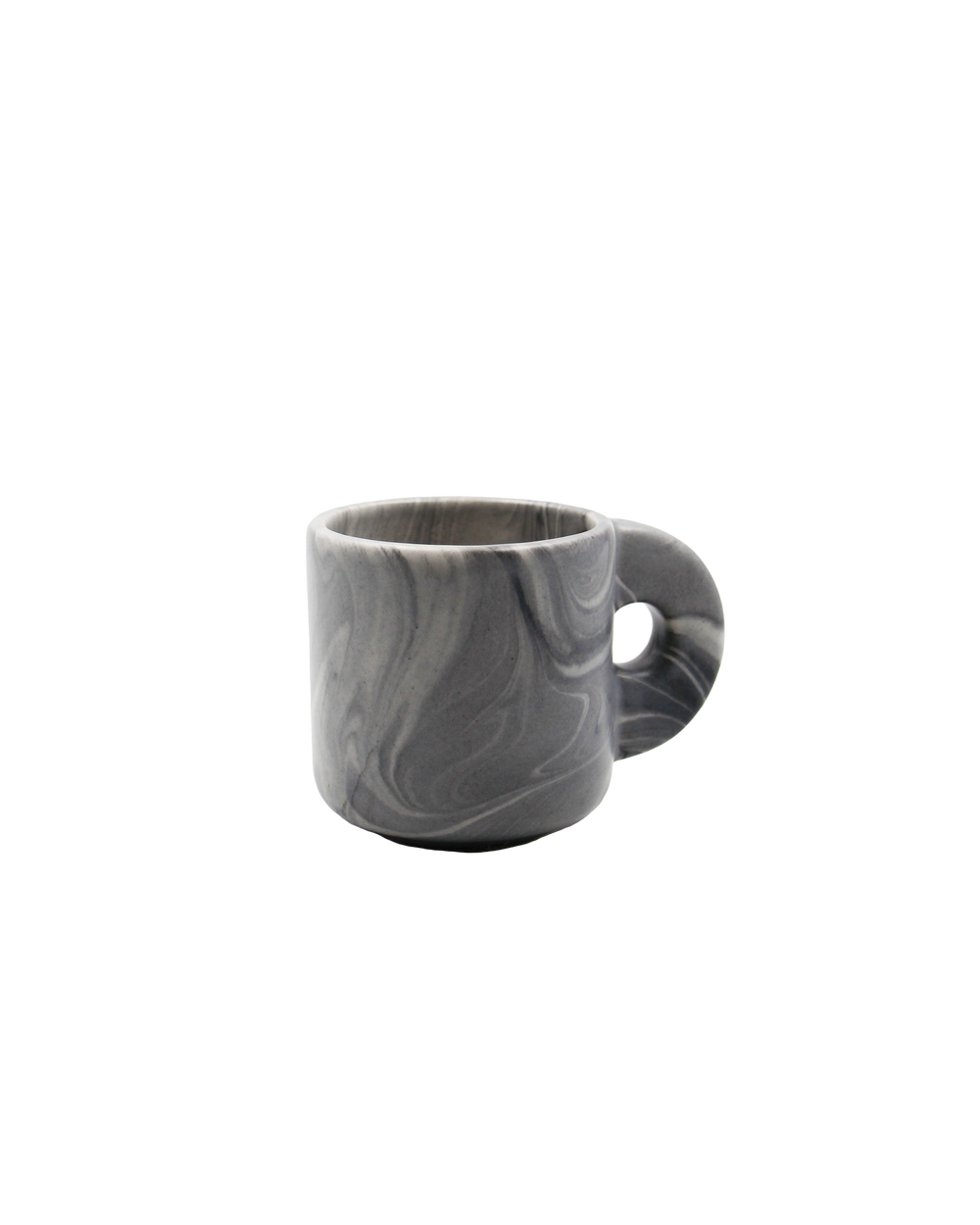 Double espresso Mug Marble Black