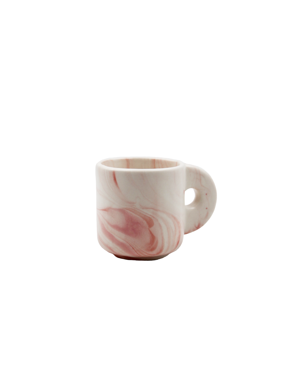 Double espresso Mug Marble Pink