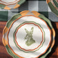 Golega dinner plate and sir whiskerhop dessert plate