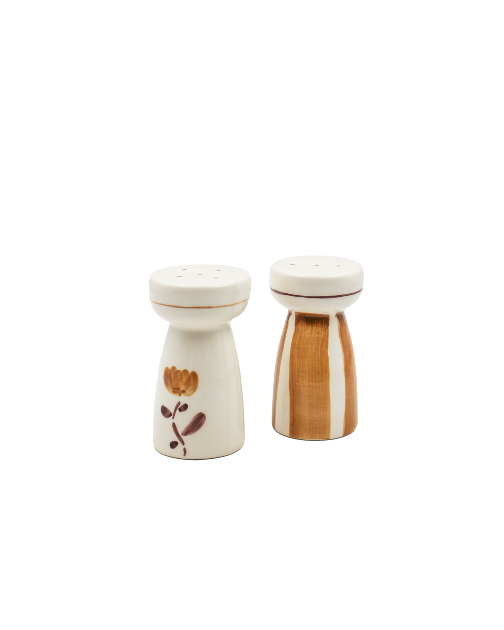 Dolce Latte Ceramic Salt & Pepper Shaker Set