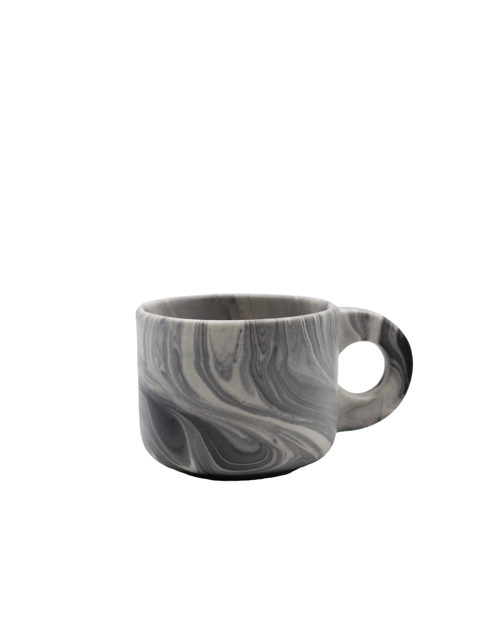 Jumbo Mug Marble Black