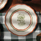 Lady Barkington plate romantic autumn