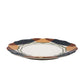 Portuguese Picnic evora Dinner Plate blue and brown