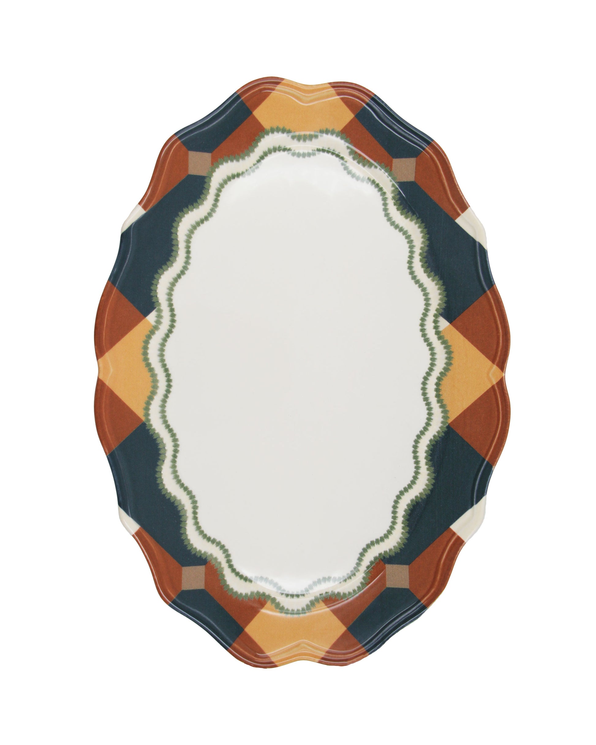 Portuguese Picnic Évora Oval Platter ceramics