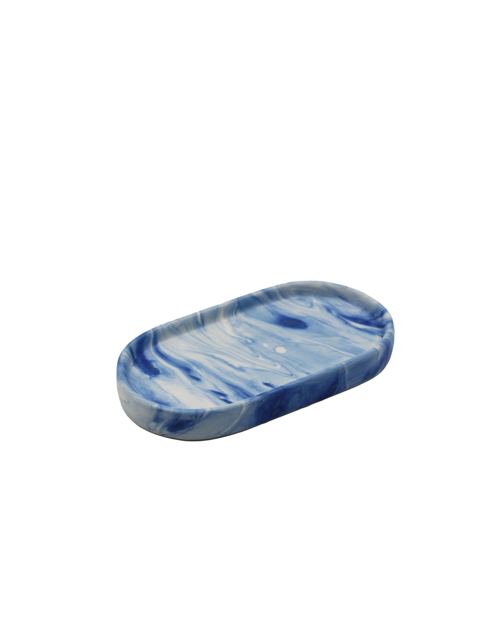 Tray Marble Blue