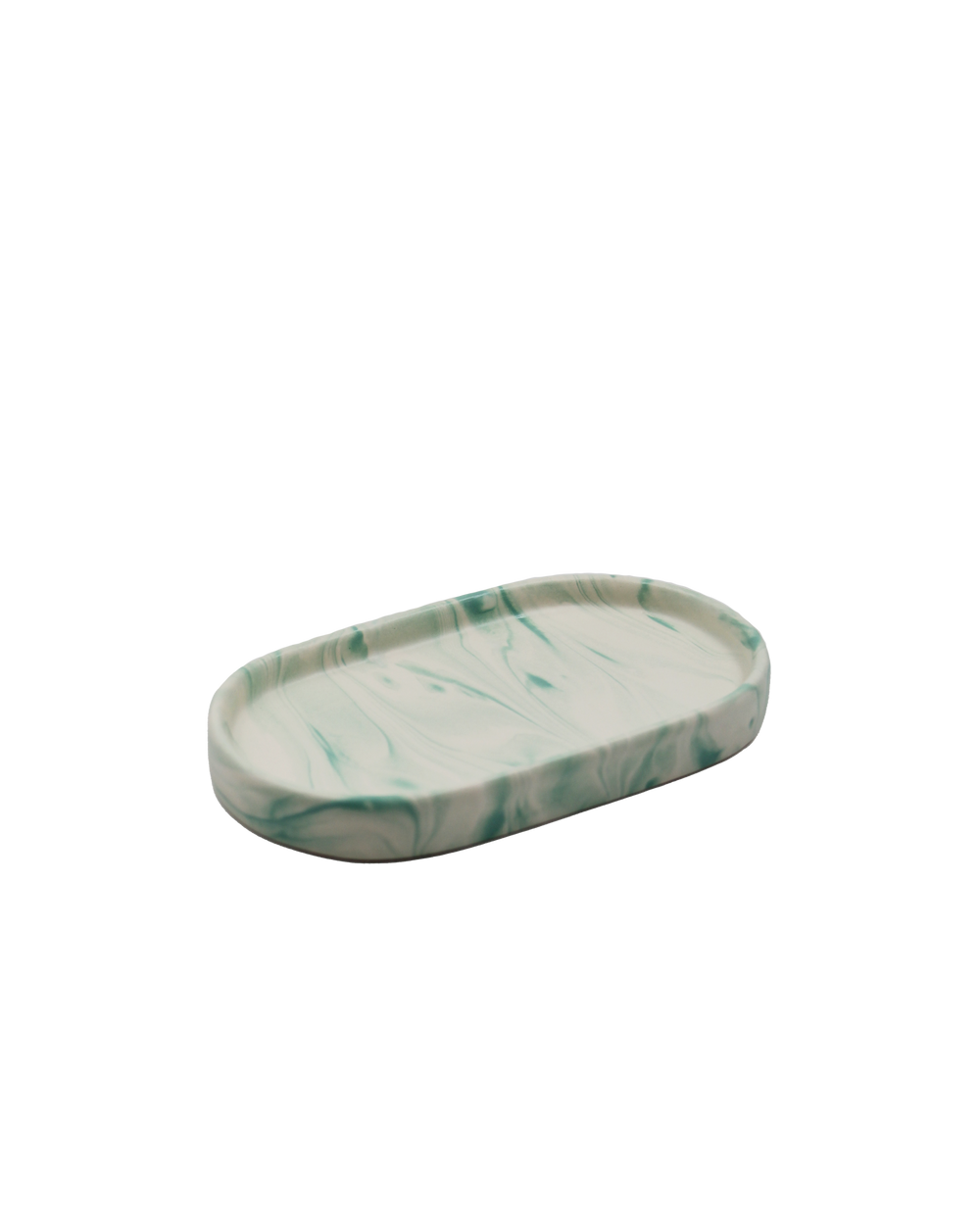 Tray Marble Green