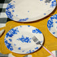 Vintage Flowers Blue 
