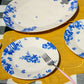  Vintage Flowers Blue Serveware