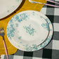 Vintage Flowers Green  tableware