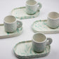 coffee set Marble Green
