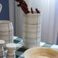 decorative vase dolce late macchiato hand painted