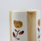 hand painted Dolce Latte Ceramic Flower Vase