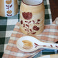 hand painted spoon rest dolce latte autumn