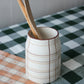 kitchen jar utensils holder macchiato