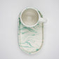 tray and mug Marble Green
