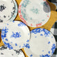 vintage flowers tableware
